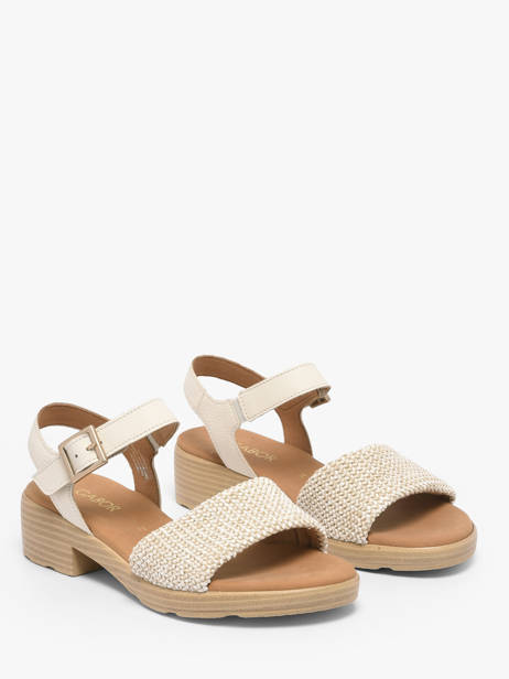 Sandalen Uit Leder Gabor Wit women 61 ander zicht 1
